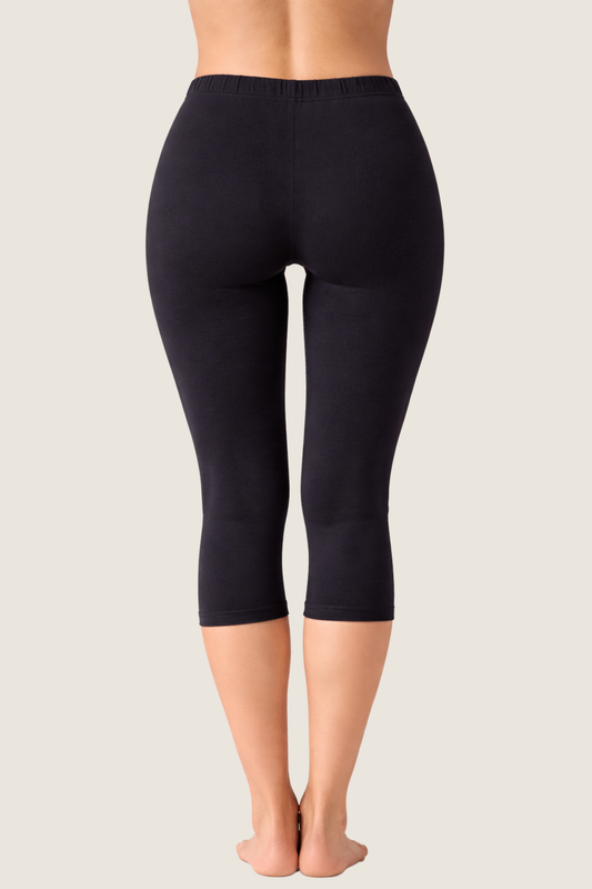 Baumwoll Leggings lang