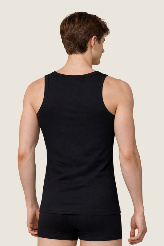 Baumwoll Tanktop Lycra Jersey