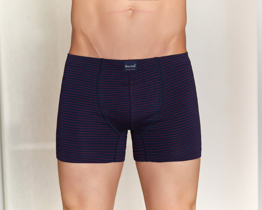 Baumwoll Boxershorts Streifenmuster