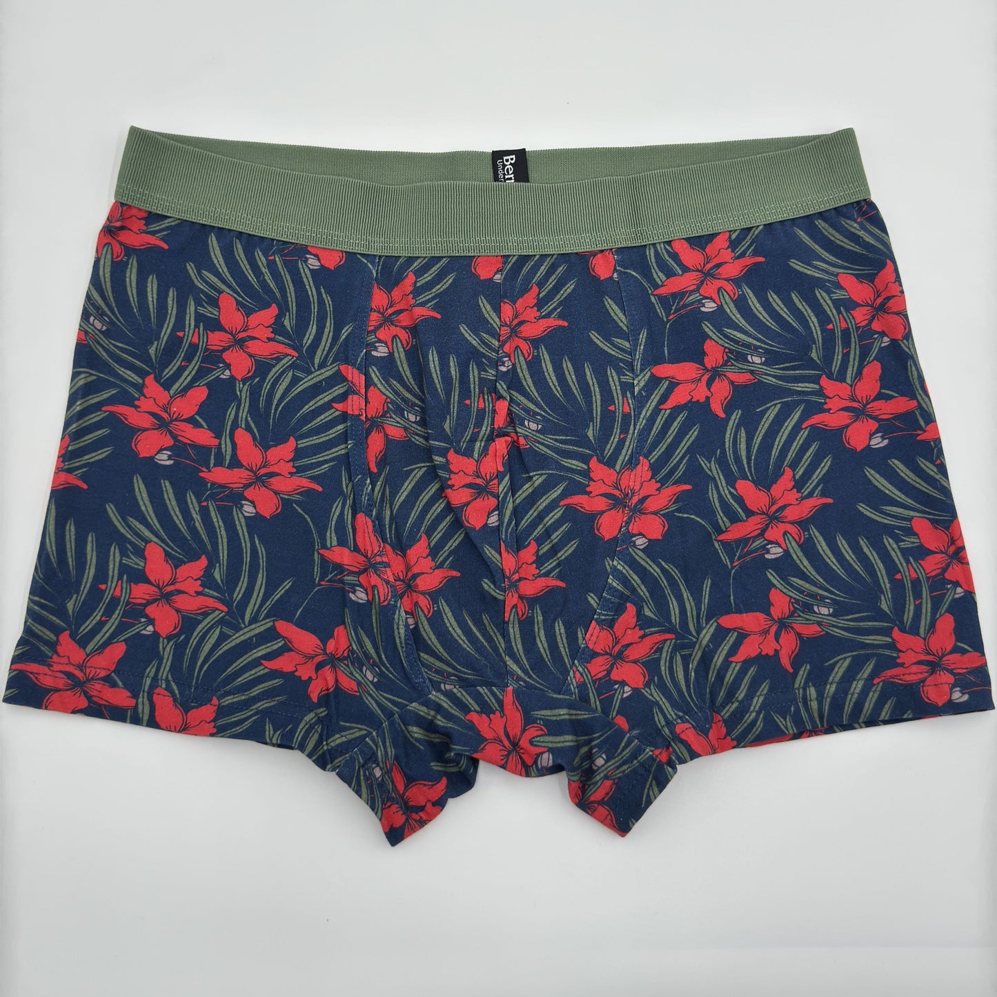 Herren Boxershorts Premium Design Flower 95% Baumwolle