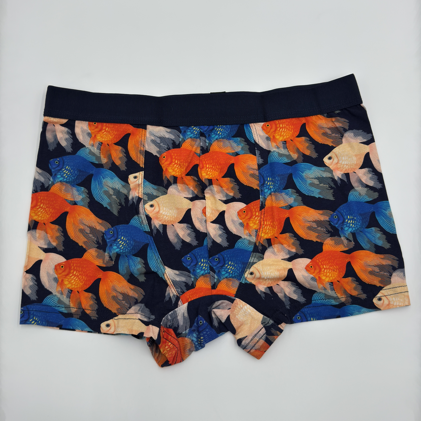 Herren Boxershorts Premium Design Goldfish 95% Baumwolle