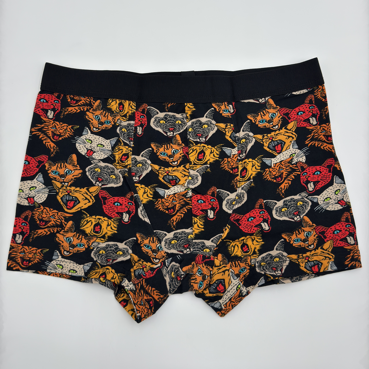 Herren Boxershorts Premium Design Cat 95% Baumwolle