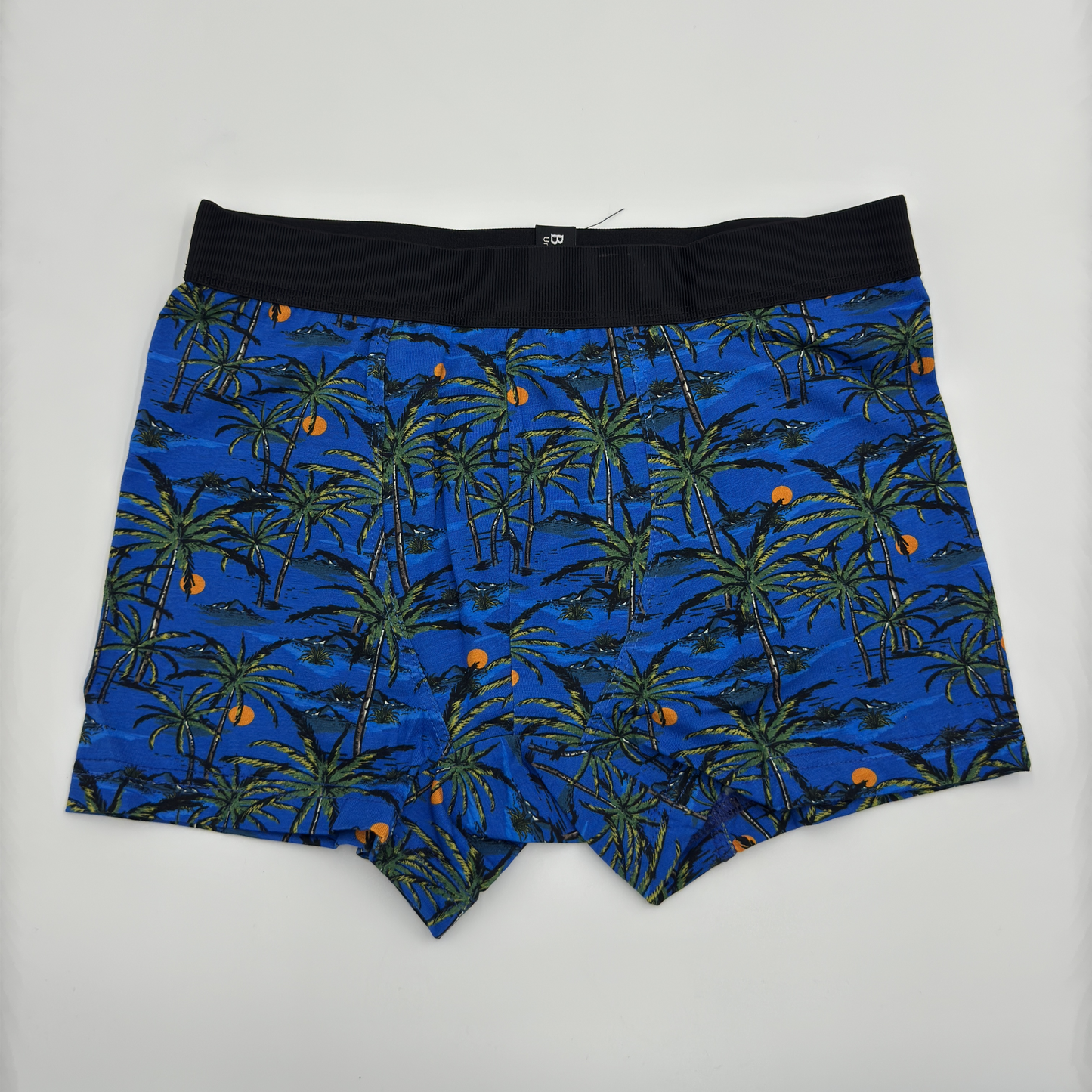 Herren Boxershorts Premium Design Palm 95% Baumwolle