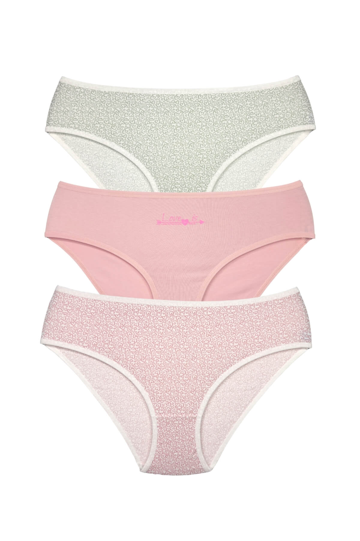 3er-Pack Baumwoll Slip