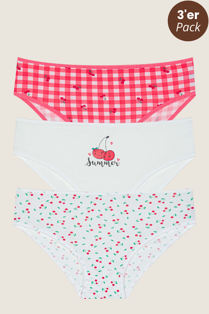 3er-Pack Baumwoll Slip