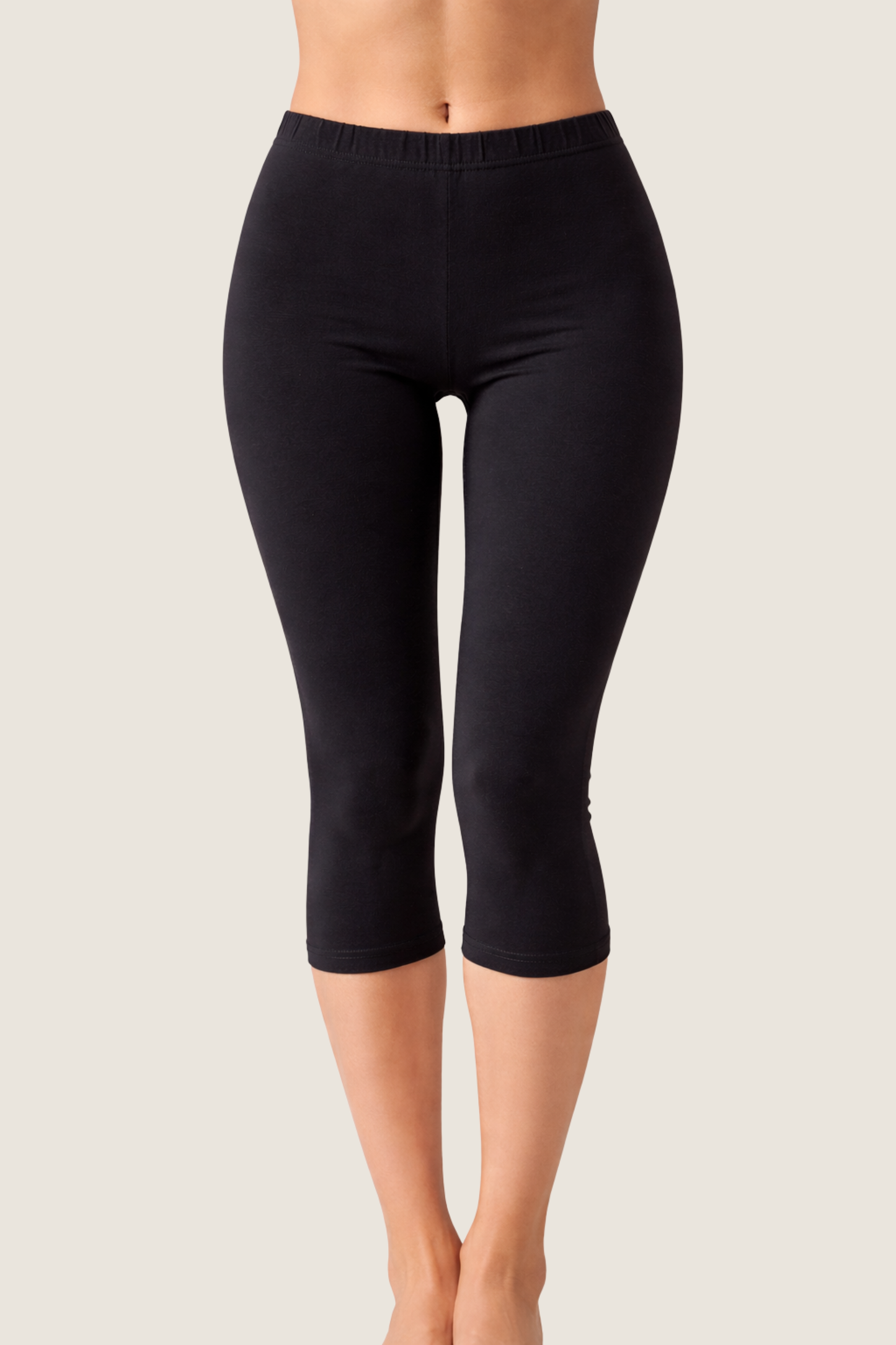 Baumwoll Leggings lang