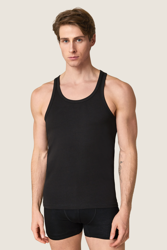 Baumwoll Tanktop Lycra Jersey Racerback