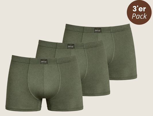 3er-Pack Baumwoll Boxershorts