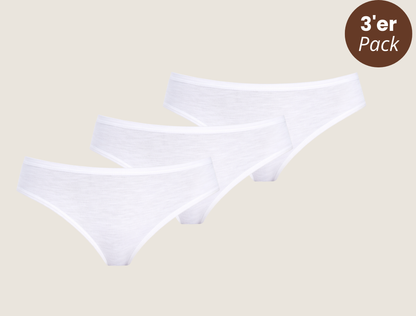 3er-Pack Viskose Slip
