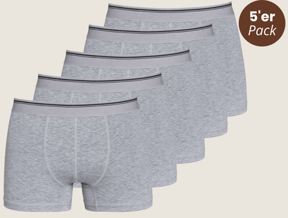 5er-Pack Baumwoll Boxershorts Lycra
