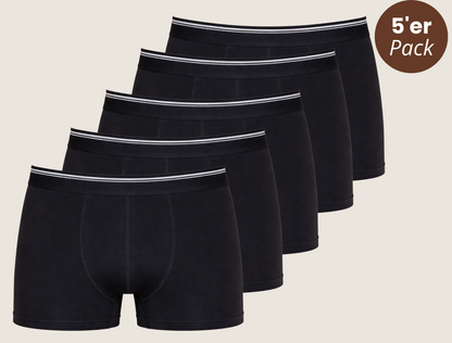 5er-Pack Baumwoll Boxershorts Lycra