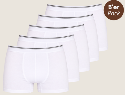 5er-Pack Baumwoll Boxershorts Lycra