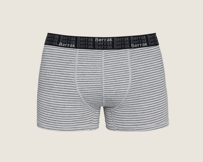 Baumwoll Boxershorts Liniendesign