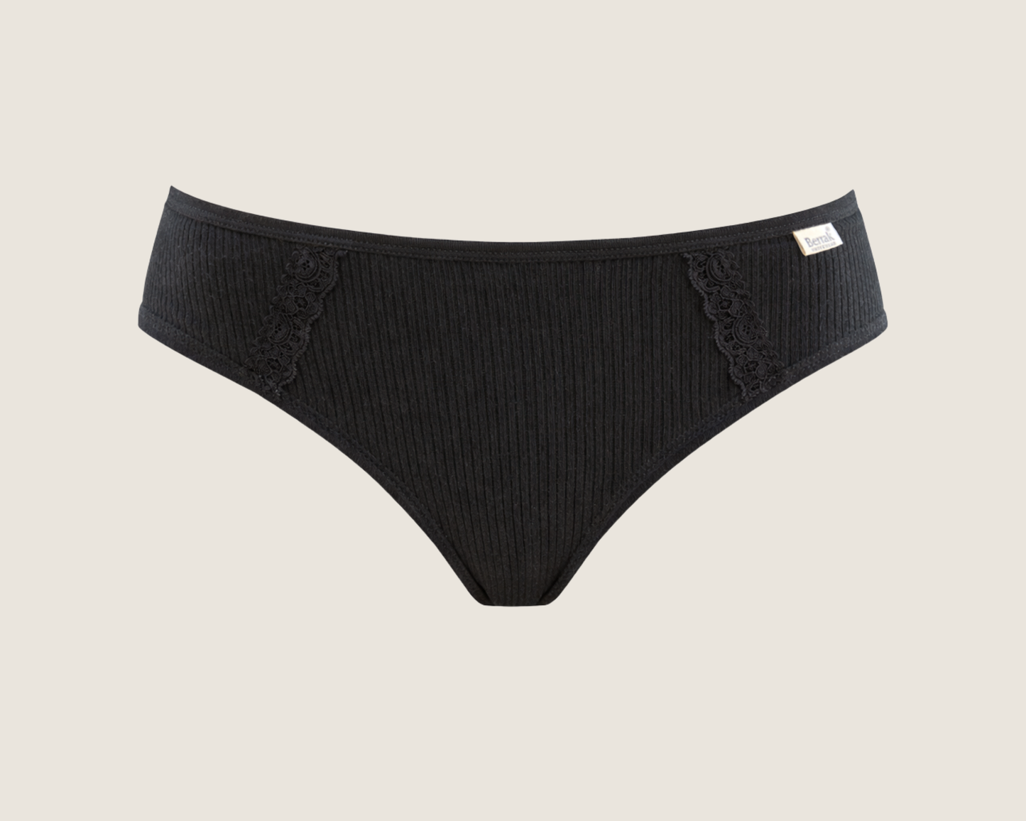 Viskose Slip mit Spitze