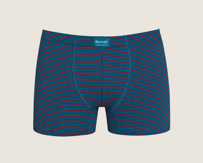 Baumwoll Boxershorts Streifenmuster