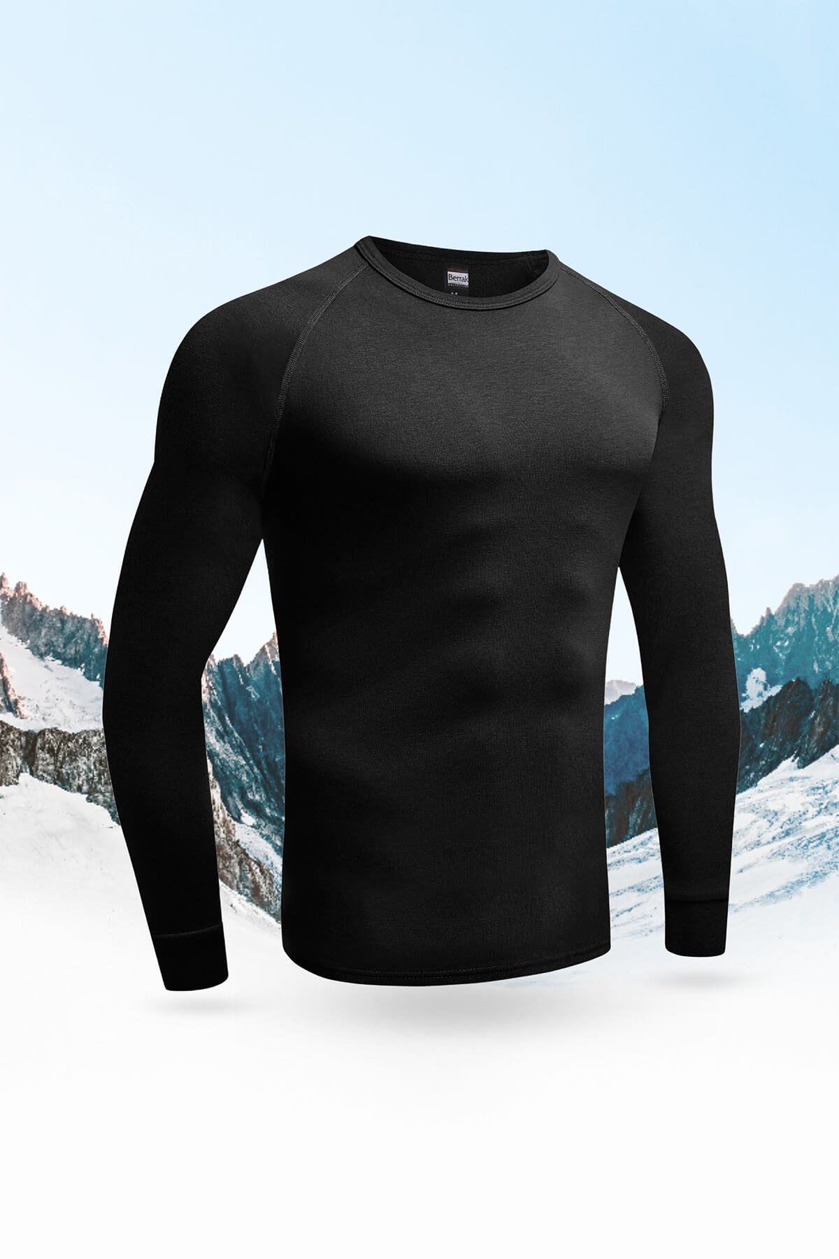 Herren Thermounterwäsche in anthrazit & schwarz