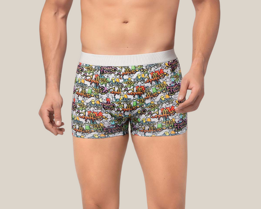 Baumwoll Boxershorts Graffitimotiv
