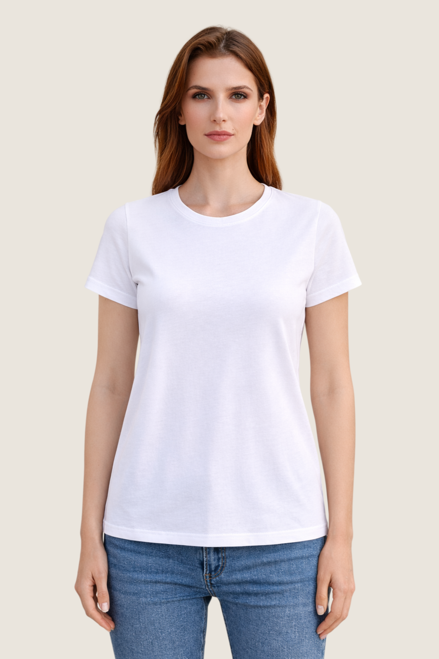 Baumwoll T-Shirt Basic kurzarm