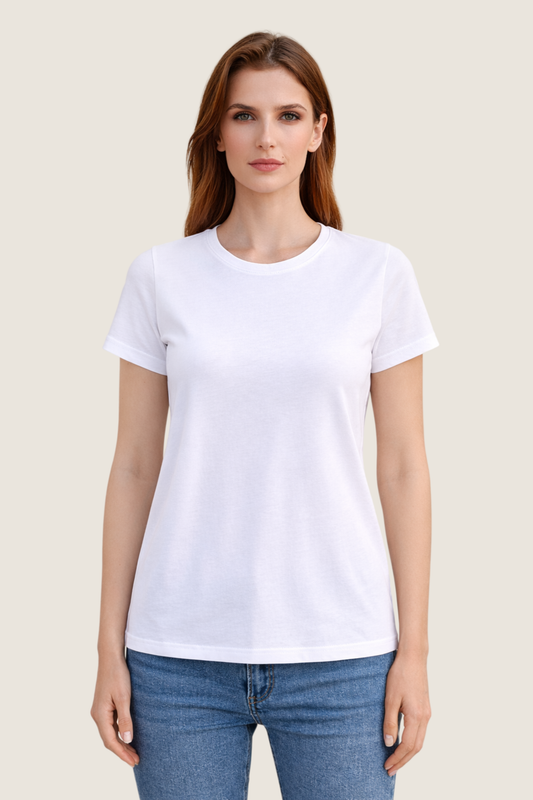 Baumwoll T-Shirt Basic kurzarm
