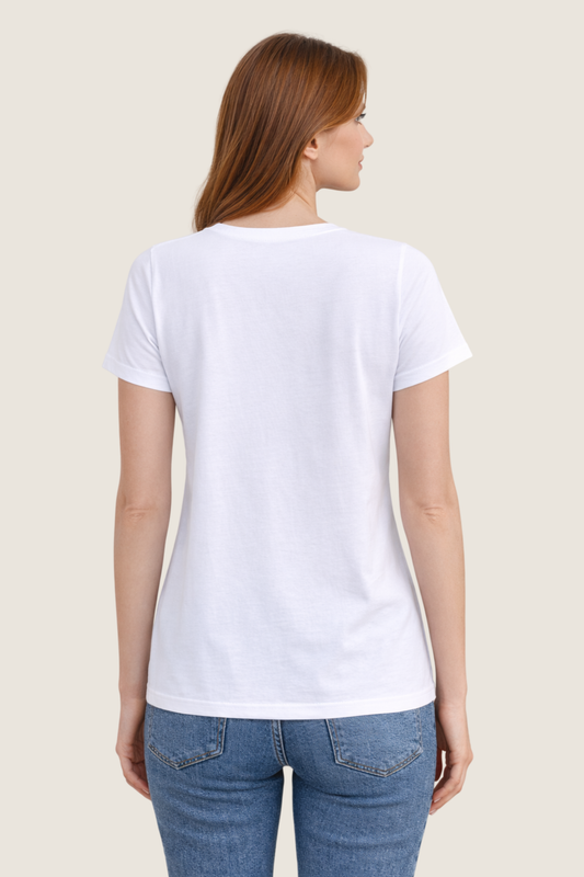 Baumwoll T-Shirt Basic kurzarm