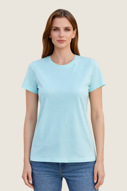 Baumwoll T-Shirt Basic kurzarm