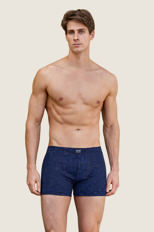 Baumwoll Boxershorts Streifenmuster