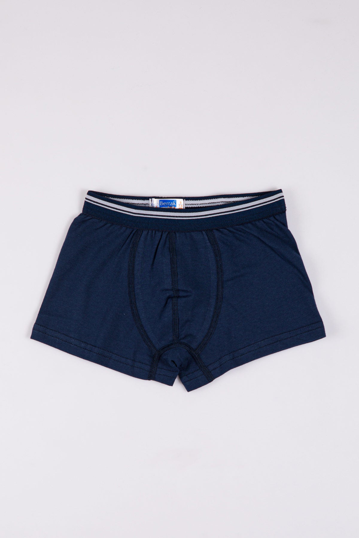 Jungen Basic Boxershorts in schwarz, marineblau & grau 95% Baumwolle